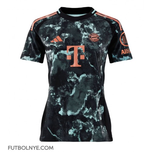 Camiseta Bayern Munich Visitante Equipación para mujer 2024-25 manga corta